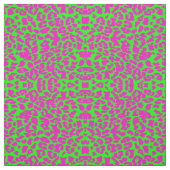 Neon Big Cat Print Stoff (Muster)