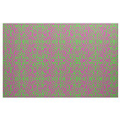 Neon Big Cat Print Stoff (Fat Quarter (45,7 x 55,9 cm))