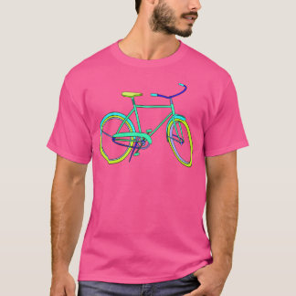Neon Bike mit grün und blau T-Shirt