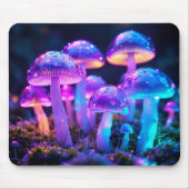 Neon Biolumineszenz Pilz-Maus-Pad für den Schreibt Mousepad (Vorne)