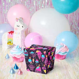 Neon Birthday Süßigkeiten Geschenkschachtel