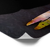 *~* Neon Black Tree AP81 ätherisches Zitat Poster (Ecke)