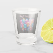 Neon Blacklight Balloons Adulter Cocktail Geburtst Schnapsglas (Rückseite)