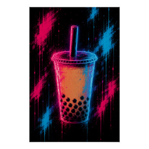 Neon-Blasentee Poster