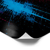 Neon-Blasentee Poster (Ecke)