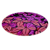 Neon Blätter Wonders Schneidebrett (Ecke)