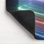 Neon-Blockstapel mit Kanten Mousepad (Ecke)