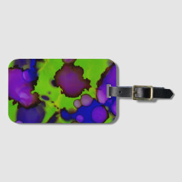 Neon Bloomstorm Gepäckanhänger