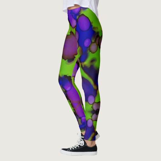 Neon Bloomstorm Leggings (Links)