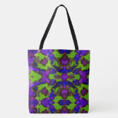 Neon Bloomstorm Tasche (Vorderseite)