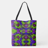 Neon Bloomstorm Tasche (Rückseite)