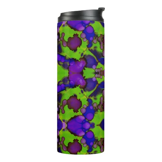 Neon Bloomstorm Thermosbecher (Nach links gedreht)