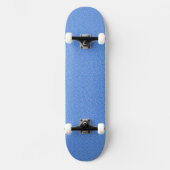 Neon Blue Glitzer Skateboard (Vorderseite)