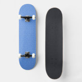 Neon Blue Glitzer Skateboard (Vorderseite)