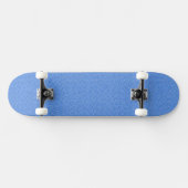 Neon Blue Glitzer Skateboard (Horizontal)