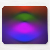 Neon Blue, Lila, Green & Orange Mousepad (Vorne)