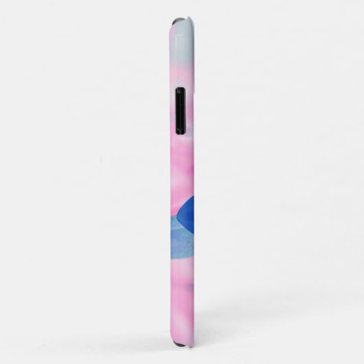 Neon Blue Lily Blume iPhone 11 Fall Case-Mate iPhone Hülle (Hinten/Rechts)