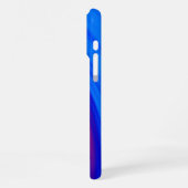 Neon Blue Orange Red Yellow iPhone Hülle (Linke Seite)