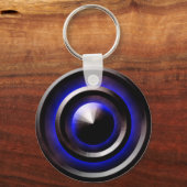 Neon-Blue Schlüsselanhänger (Vorderseite)