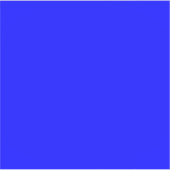 Neon Blue Solid Color Aufkleber (Vorderseite)