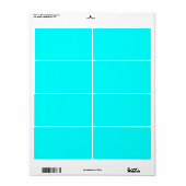 Neon Blue Solid Color | Classic (Vorne)