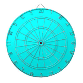 Neon Blue Solid Color | Classic Dartscheibe