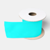 Neon Blue Solid Color | Classic Satinband (Spule)
