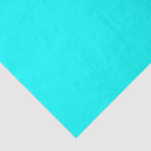 Neon Blue Solid Color | Classic Seidenpapier (Detail)