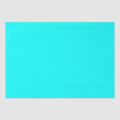 Neon Blue Solid Color | Classic Seidenpapier (Vorderseite)