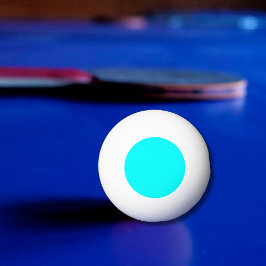 Neon Blue Solid Color | Classic Tischtennisball
