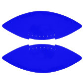 Neon Blue Solid Color Football (Paneele)