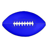 Neon Blue Solid Color Football (Vorderseite)