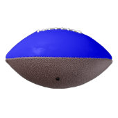 Neon Blue Solid Color Football (Gedreht 270)