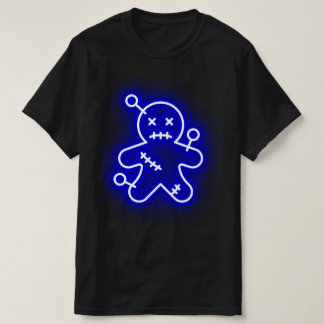Neon Blue Voo Doo Mens T - Shirt