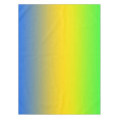 Neon blue, yellow, green gradient, ombre. Tischdecke (Vorderseite)