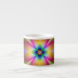 Neon Blume Espressotasse