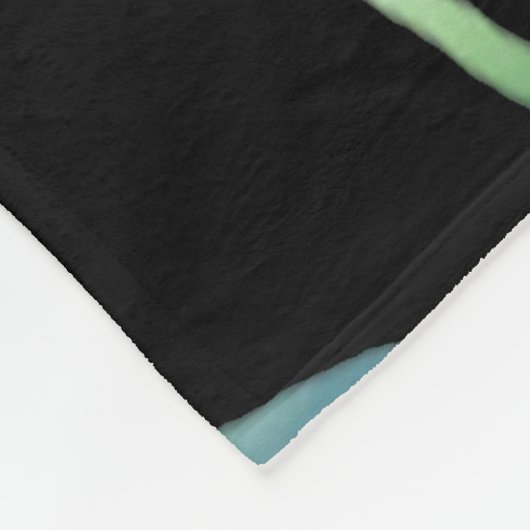 Neon Blume Fleecedecke (Ecke)