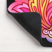 Neon Blume Mousepad (Ecke)