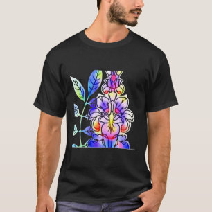 Neon Blume T-Shirt