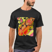Neon Blume T-Shirt (Vorderseite)