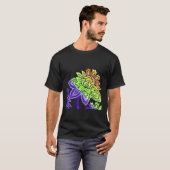 Neon Blume T-Shirt (Vorne ganz)
