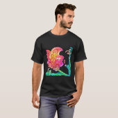 Neon Blume T-Shirt (Vorne ganz)
