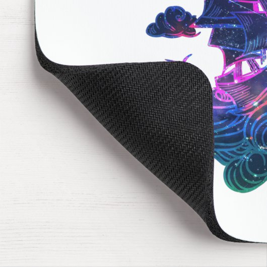 Neon Boat Mousepad (Ecke)