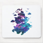 Neon Boat Mousepad (Vorne)