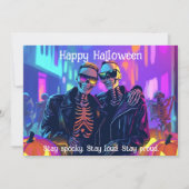 🌈🎃Neon Bone Babes Karte (Vorderseite)