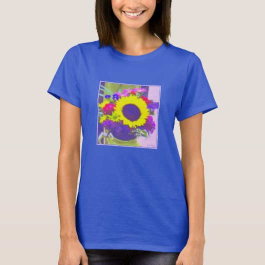 Neon Bouquet Ladys' Plus-Size-T - Shirt (Vorderseite)