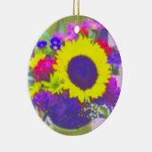 Neon Bouquet Ornament (Rechts)