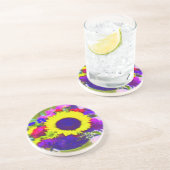 Neon Bouquet Untersetzer (Seite)