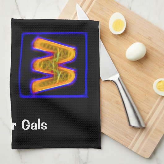 Neon Bowl, Team Bowling Handtücher (Viertel Falte)