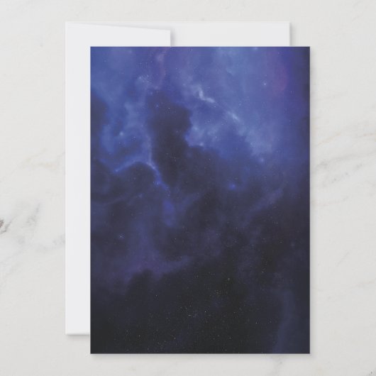 Neon Bowling Invitation for Birthday Party Retro Einladung (Rückseite)